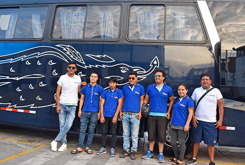 Emtrafesa transportó al equipo de futsal de la Asociación Regional de Ciegos de La Libertad “Luis Braille” a campeonato “III COPA DE LA AMISTAD” en Chiclayo
