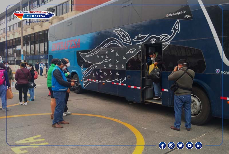 Emtrafesa traslado a personal médico de Chiclayo a la Cuidad de Lima