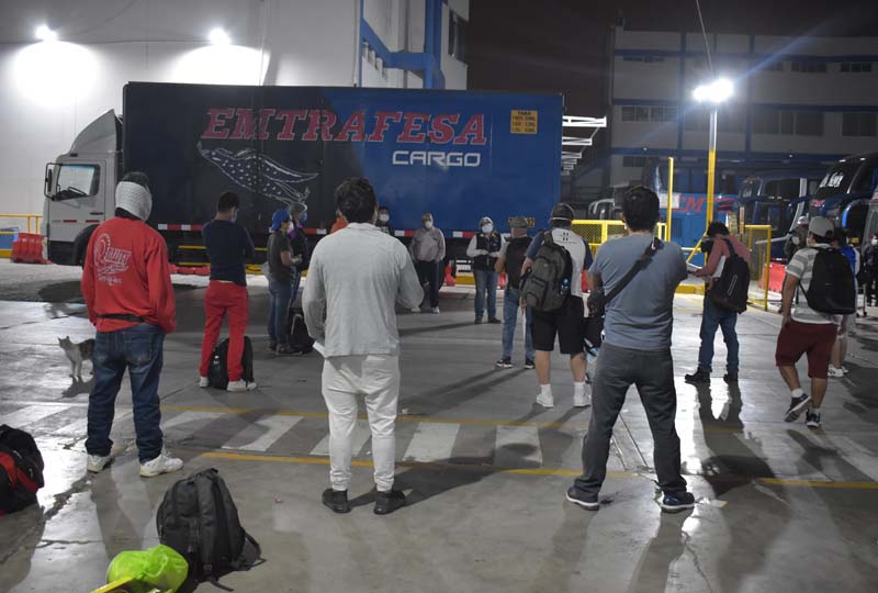 Emtrafesa una vez más junto a la Gerencia de Desarrollo e Inclusión Social logro el traslado de Trujillanos varados en nuestra capital.