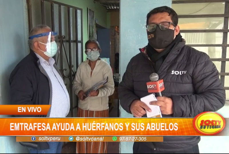 Emtrafesa ayuda a niños que quedaron en situación de orfandad